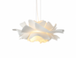 Lorra White Lotus Pendant Light