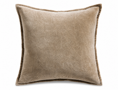 Melina Stone Washed Velvet Pillow